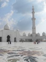 Abu Daphin upea, maailman 8. suurin moskeija, Sheikki Zayedin moskeija